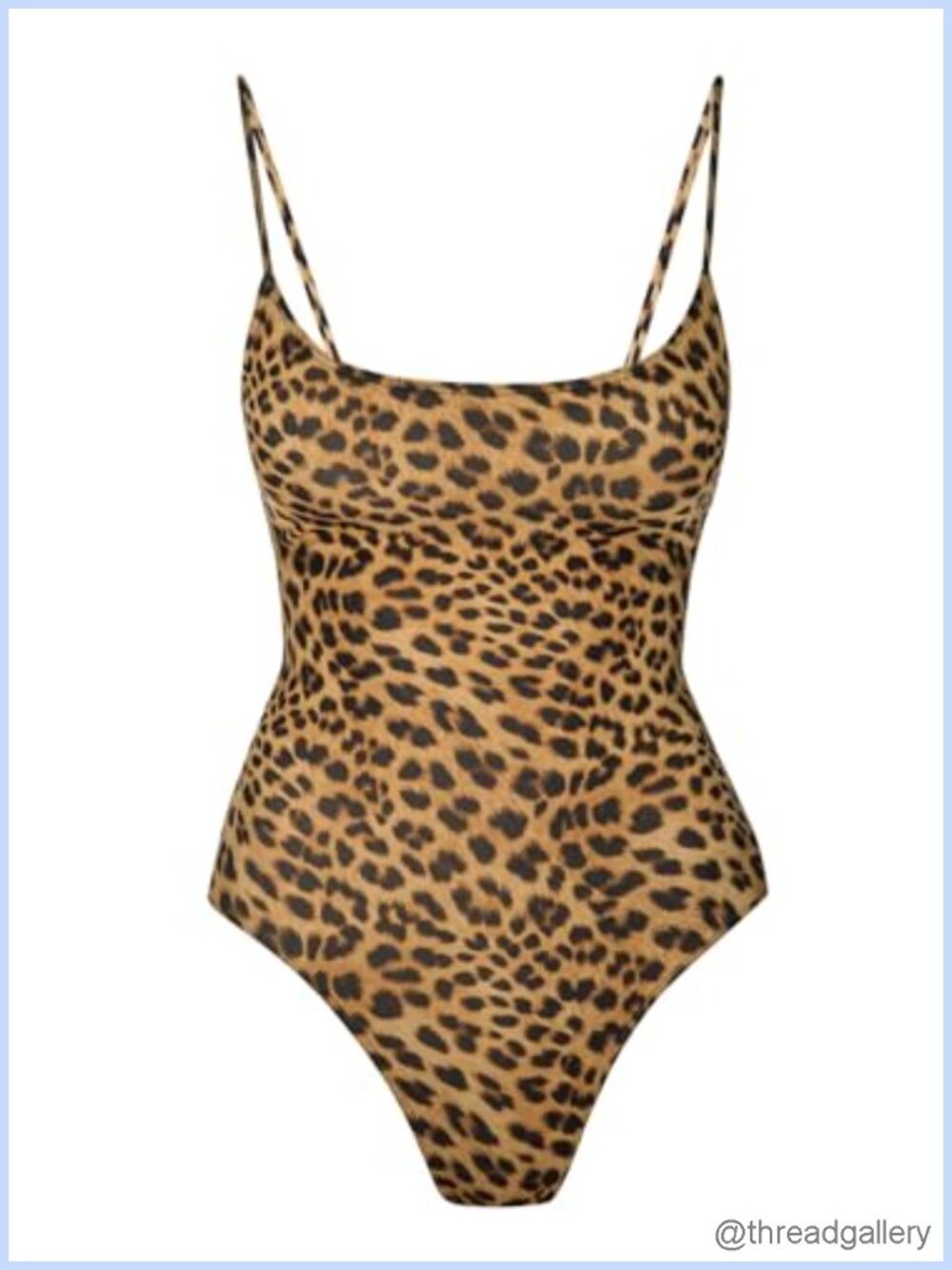 Women's High Cut One Piece Swimsuit with Tummy Control and Removable Padding –